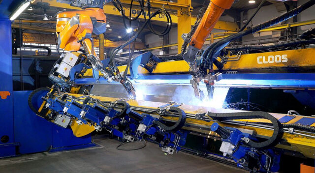 Meiller полагается на Tandem Weld от CLOOS